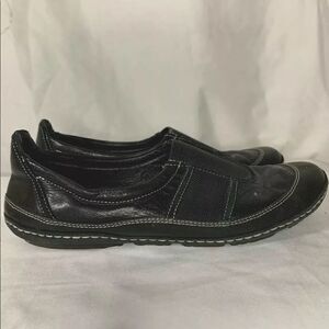 Cole Haan G-Series Black Leather Slip On Loafers Casual Women Shoes 6.5B (C5)